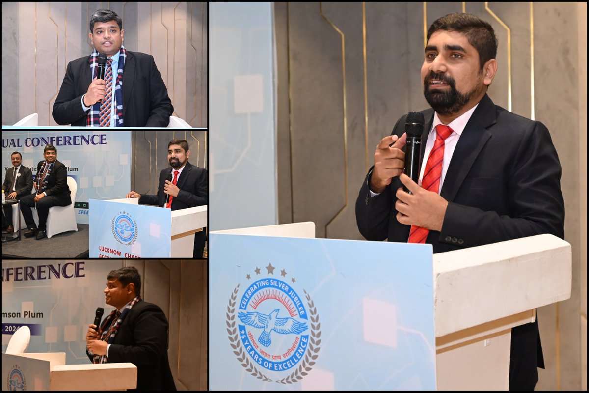 LCAS1998's tweet photo. Pleased to share the fine prints of Annual Conference 2024 of LCAS. Heartiest Gratitude to our Guest of Honour CA Suresh Prabhu Sir, Speaker Dr Avinash Poddar Sir and Sr Adv Tushar Hemani Sir.

It was truly inspiring to witness such an incredible turnout yesterday! https://t.co/8swIMnzDr7