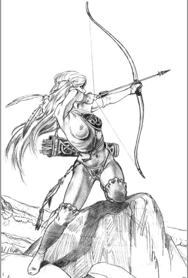 I always liked this sketch by Larry Elmore.
#FantasyArt