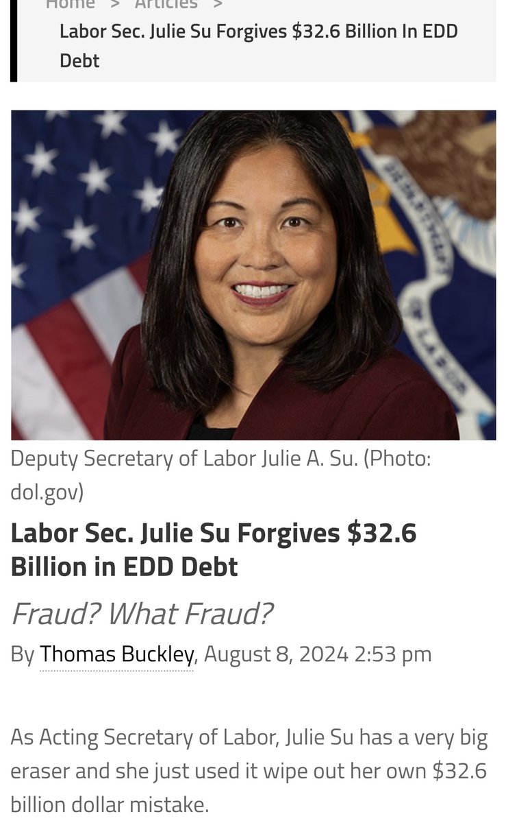 We_Make_America's tweet image. Remember this Story 🚨🚨🚨
when hearing @USCongress @USSenate screaming that #PresidentTrump must get his #CabinetMembers vetted by FBI because the #ThreeLetterAgencies did nothing to STOP her from working in Federal Government after destroying California!!!
👇
Most people don't