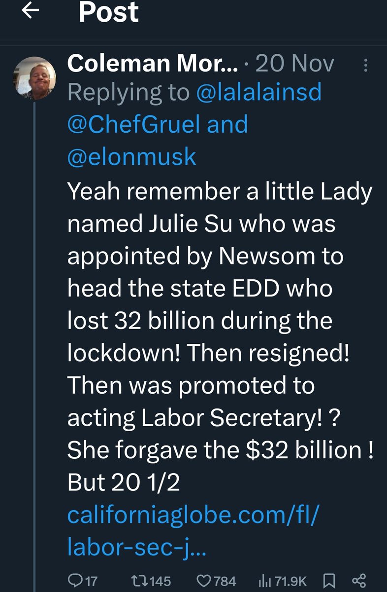We_Make_America's tweet image. Remember this Story 🚨🚨🚨
when hearing @USCongress @USSenate screaming that #PresidentTrump must get his #CabinetMembers vetted by FBI because the #ThreeLetterAgencies did nothing to STOP her from working in Federal Government after destroying California!!!
👇
Most people don't