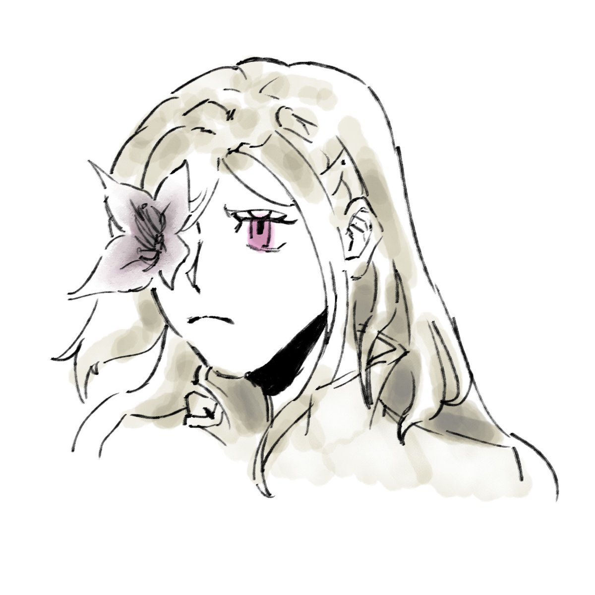 Dibujo rápido de Zero del juego #Drakengard3 ‼️