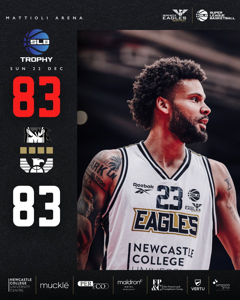 Newcastle Eagles (@newcastleeagle) on Twitter photo πͺπ'π₯π ππ’ππ‘π π§π’ π§ππ πππ‘ππ!!!! π¦
π Eagles win 178-174 on aggregate
ππ SLB Trophy Final tickets and travel available from our box office tomorrow morning. Sign up to our newsletter and follow on socials for theΒ announcement.
#WeAreEagles πͺπ'π₯π ππ’ππ‘π π§π’ π§ππ πππ‘ππ!!!! π¦
π Eagles win 178-174 on aggregate
ππ SLB Trophy Final tickets and travel available from our box office tomorrow morning. Sign up to our newsletter and follow on socials for theΒ announcement.
#WeAreEagles