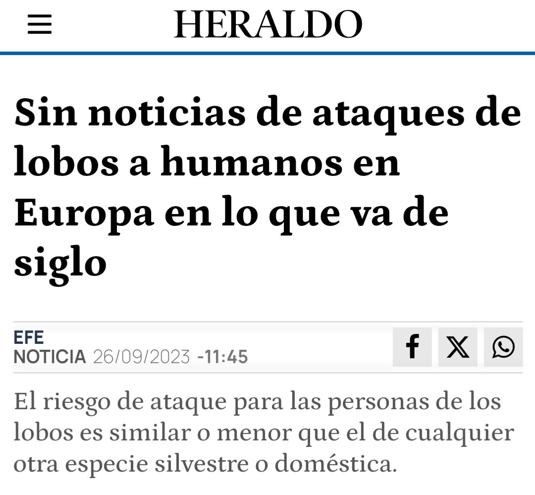 Hoyuelicos's tweet photo. Si paseo por el monte literalmente tengo un 100% más de posible de que me mate un cazador que un lobo:

Muertes humanas por lobos en el último siglo: cero en toda Europa.

Muertes por disparos de cazadores: Más de 80 personas muertas en menos de 10 años en España,51 sólo en 2020. https://t.co/zfF0k8mtNQ