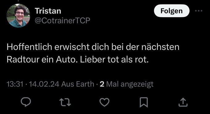 Leseerlaubnis's tweet image. Junge Union, das geht so nicht! 

Solch ein Mensch sollte längst aus der Partei ausgeschlossen sein. 

Aber nein, man hat ihm eine Position gegeben. 🤮

Zu viele von der Jungen Union sind gleich wie die AfD. Da ist doch kein Unterschied.