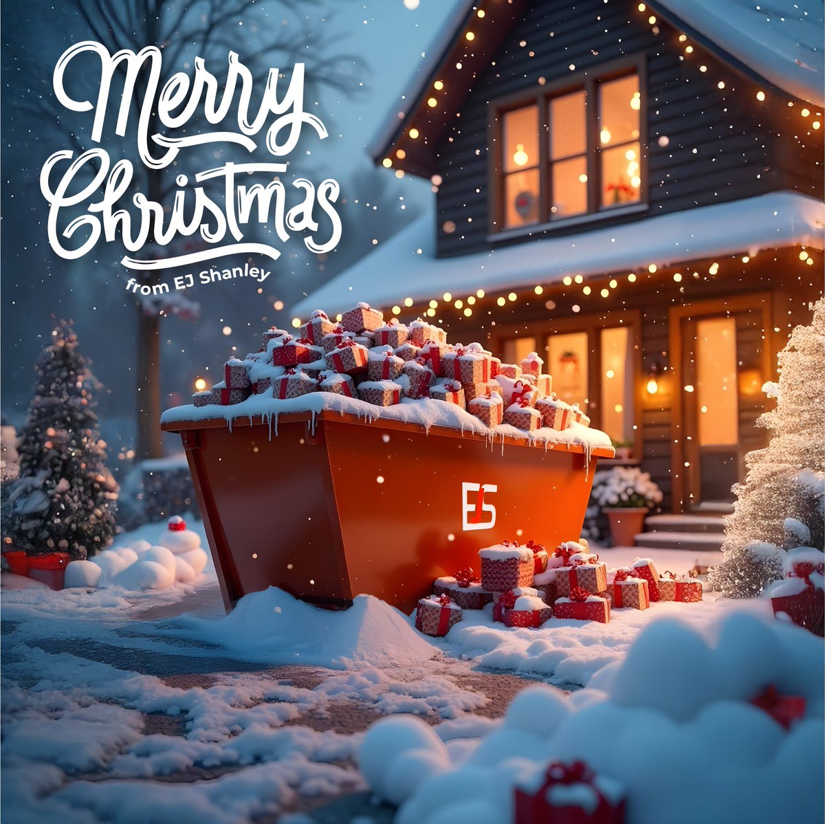 Wishing you a very Merry Christmas from all of us at EJ Shanley! 🎄

We'll see you in the new year for all your skip and metal needs!

#MerryChristmas #SkipHire