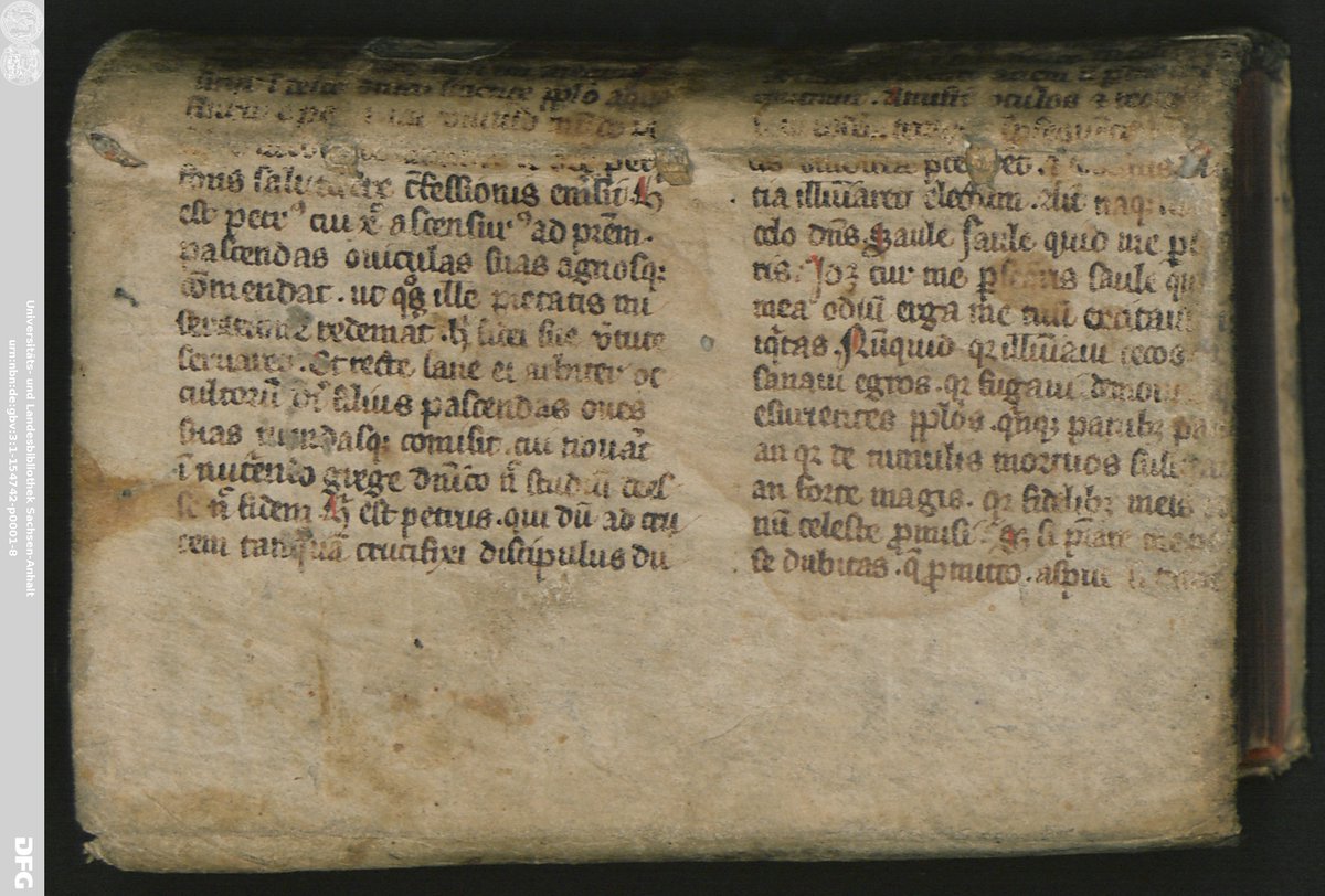 Sermon 6 by Faustus of Riez, for you in preparation of Christmas day (<a href="/UniHalle/">Universität Halle (inaktiv)</a>, Ung I C 242) #fragmentology
nbn-resolving.org/urn:nbn:de:gbv…