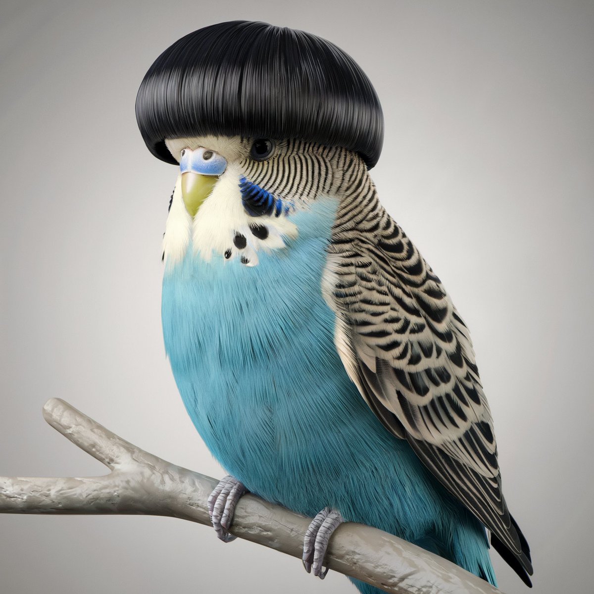danruse76's tweet image. Budgie 
#ideogram2 #budgie #pets @ideogram_ai
