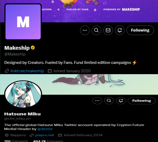 PanOnPause's tweet photo. @Makeship @cfm_miku_en LETS GO GAMBLING
(time to never use twitter again) https://t.co/vfRonJwzVf