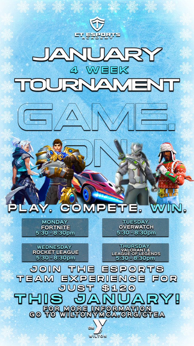 Happy Holidays everyone!🎄🎁✨

Winter Registration at CTEA is live, and there's no better time to join our ranks for the 4-week Tournament this January! Work with professional coaches, collaborate with teammates, and strive for victory!