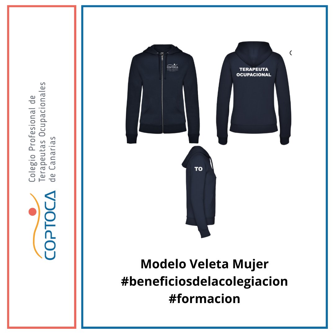 coptoca's tweet photo. El Frío ha llegado a Canarias, así que aprovecha el descuento en las chaquetas que @kamisart_ creó para los colegiados/as de COPTOCA.
#beneficiosdelacolegiacion #coptoca #difusioncoptoca #coptocahace #terapiaocupacionalh https://t.co/Jb6lZWeadn