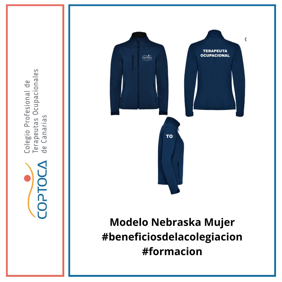coptoca's tweet photo. El Frío ha llegado a Canarias, así que aprovecha el descuento en las chaquetas que @kamisart_ creó para los colegiados/as de COPTOCA.
#beneficiosdelacolegiacion #coptoca #difusioncoptoca #coptocahace #terapiaocupacionalh https://t.co/Jb6lZWeadn
