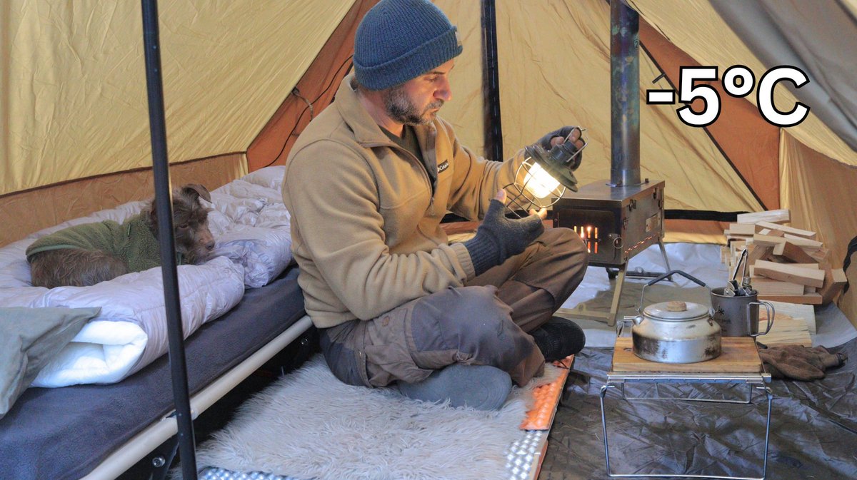 -5°C Hot tentbcamping

youtube.com/sbwildernessad…

#youtube #camping #campingwithdog #wildcamping #adventure #tent #campingvibes #outdoors #campingtime #acampamento #acampar #woods #overnight #κατασκήνωση #outdoors #naturehike #pomoly #winnerwell #hottent #wintercamping