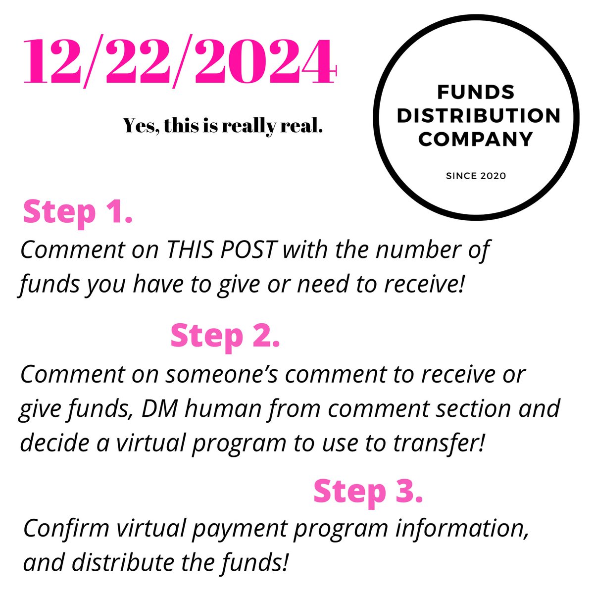 Funds Distribution Company tweet media
