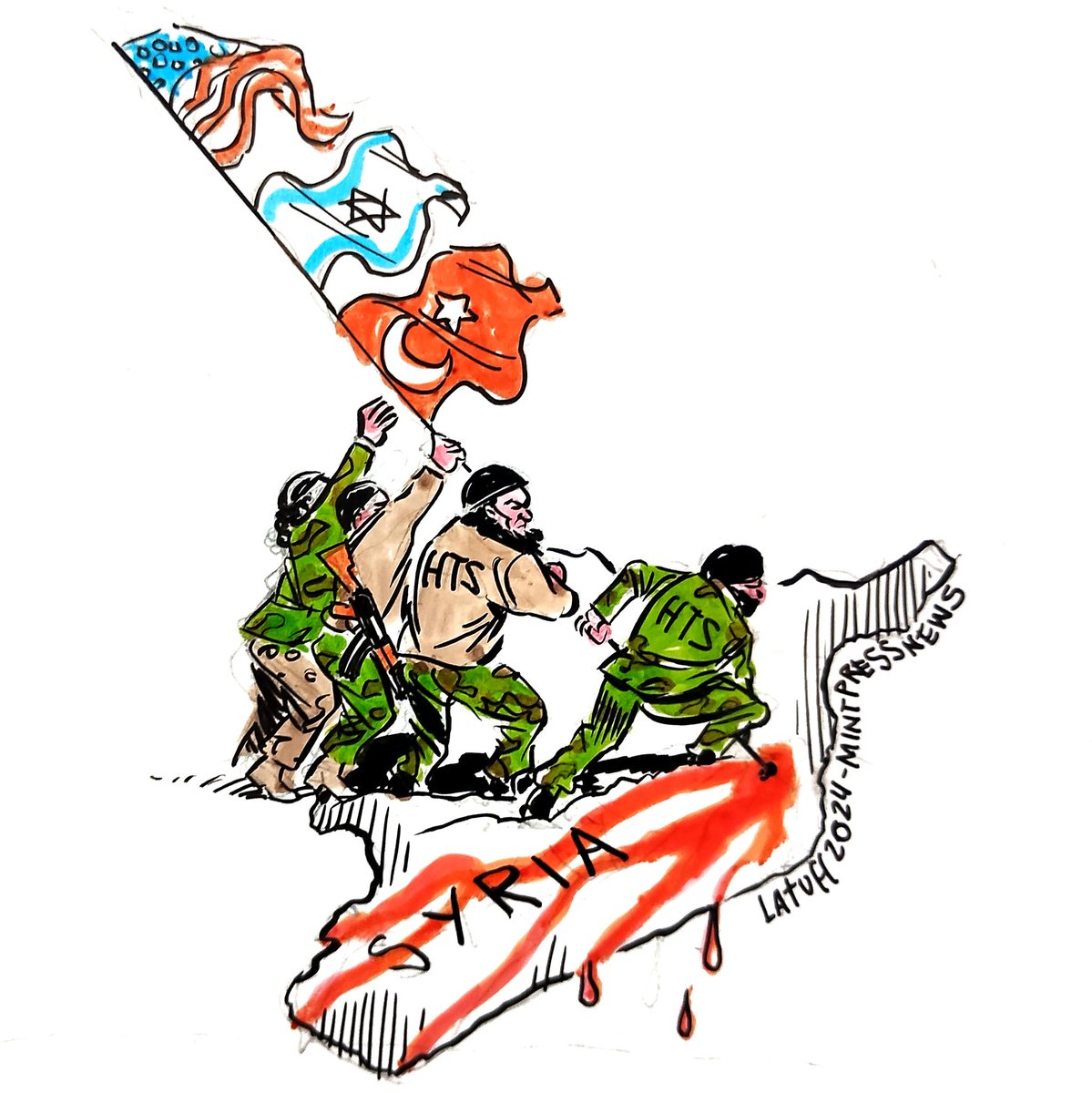 LatuffCartoons's tweet photo. #Syria 
@MintPressNews https://t.co/J0uvjmIeo9