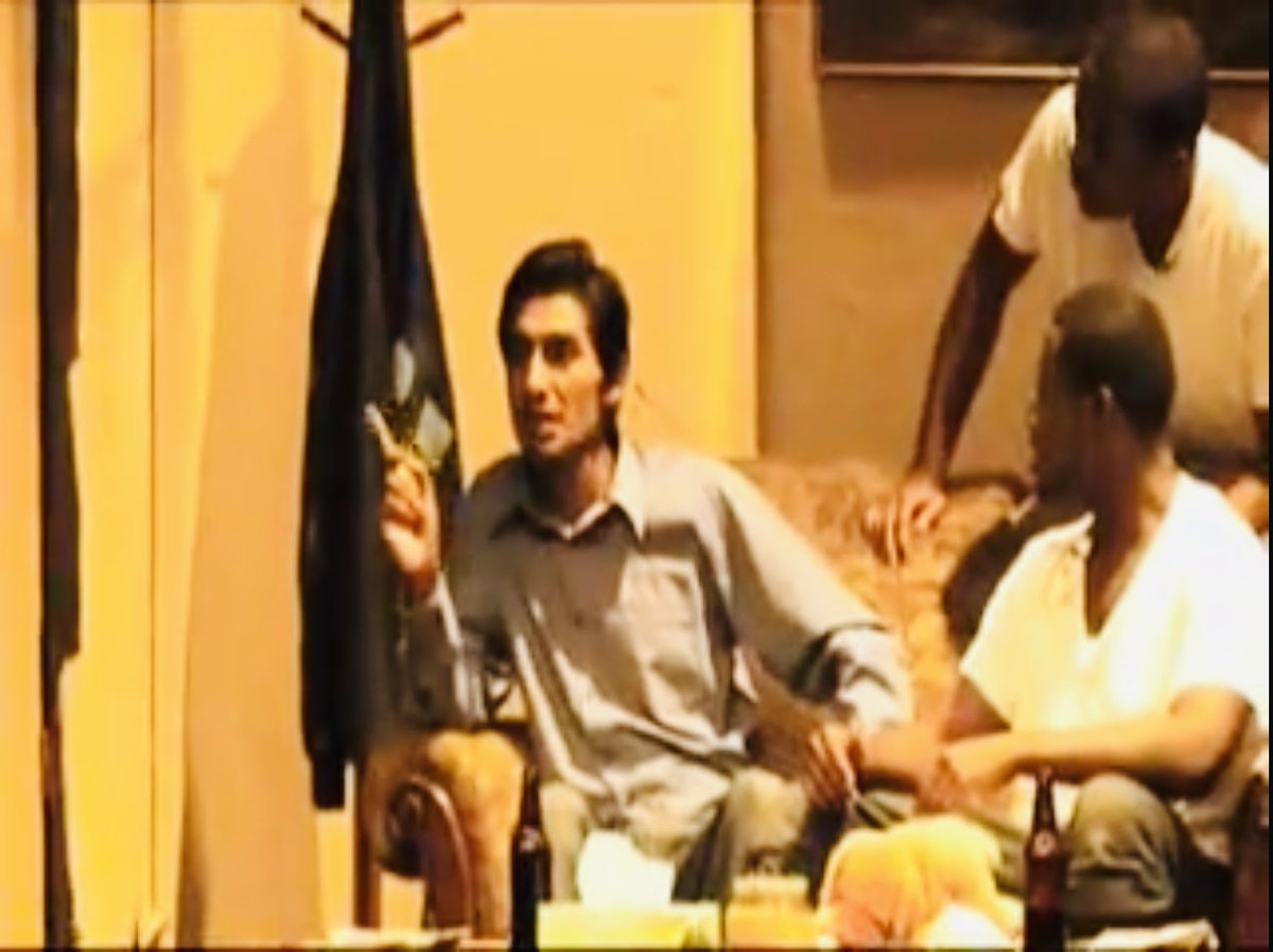 FallForward2020's tweet image. Junaid Hafeez performing in the play ‘Zoo Man and the Sign’. Junaid fell a victim to Pakistan’s draconian #blasphemy laws, which fuel a climate of fear, discrimination, and injustice. 
(1/4)
#FreeJunaidHafeez 
#BlasphemyLaws
#Pakistan
#talkabout295c