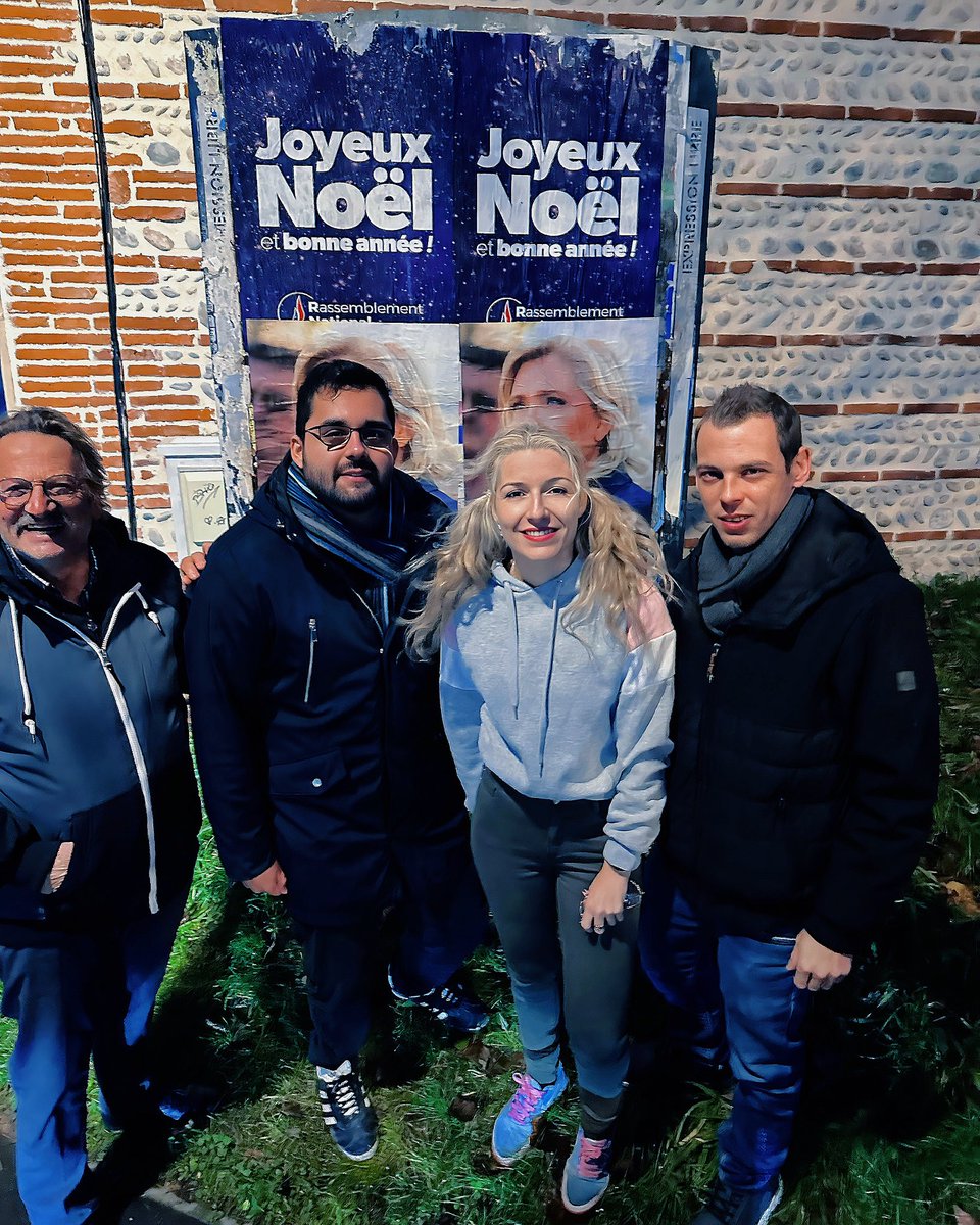 Stephanie_Vct31's tweet photo. 🔹Aujourd’hui, nous avons collé dans le secteur de Villeneuve-Tolosane et Cugnaux.
Que cette période de fêtes soit remplie de joie et de partage pour vous et vos proches. Profitez pleinement de ces moments précieux ensemble. 
Joyeuse fête de Noël ! 🎁🎄🇫🇷 

#jusquàlavictoire #rn https://t.co/6k81aoKoUn