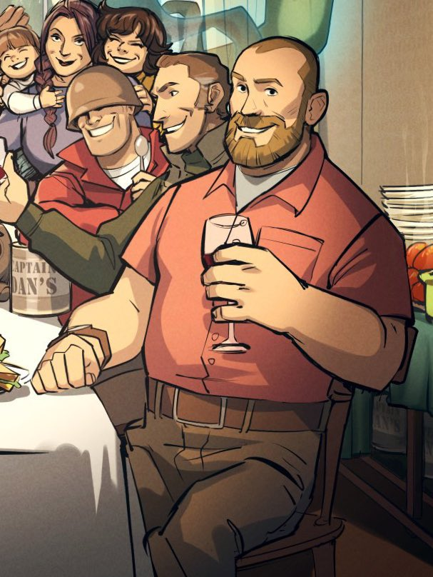 TF2ChannelBR's tweet photo. esse mano não fez meia foda de coisas durante todas as comics e mesmo assim teve um final feliz com seus amigos

isso é mto engi core, acertaram dmais!! https://t.co/QCBxXvwj7b