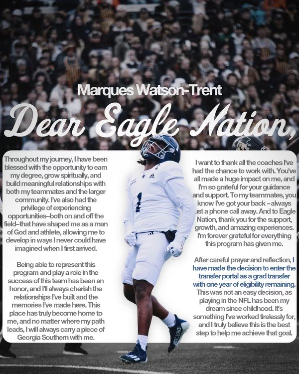 Forever Grateful 🙏🏾

<a href="/Hayesfawcett3/">Hayes Fawcett</a> <a href="/On3sports/">On3</a> <a href="/RivalsPortal/">NCAA Transfer Portal</a> <a href="/TransferPortal_/">Transfer Portal</a> <a href="/TPortalCFB/">The Transfer Portal CFB</a>