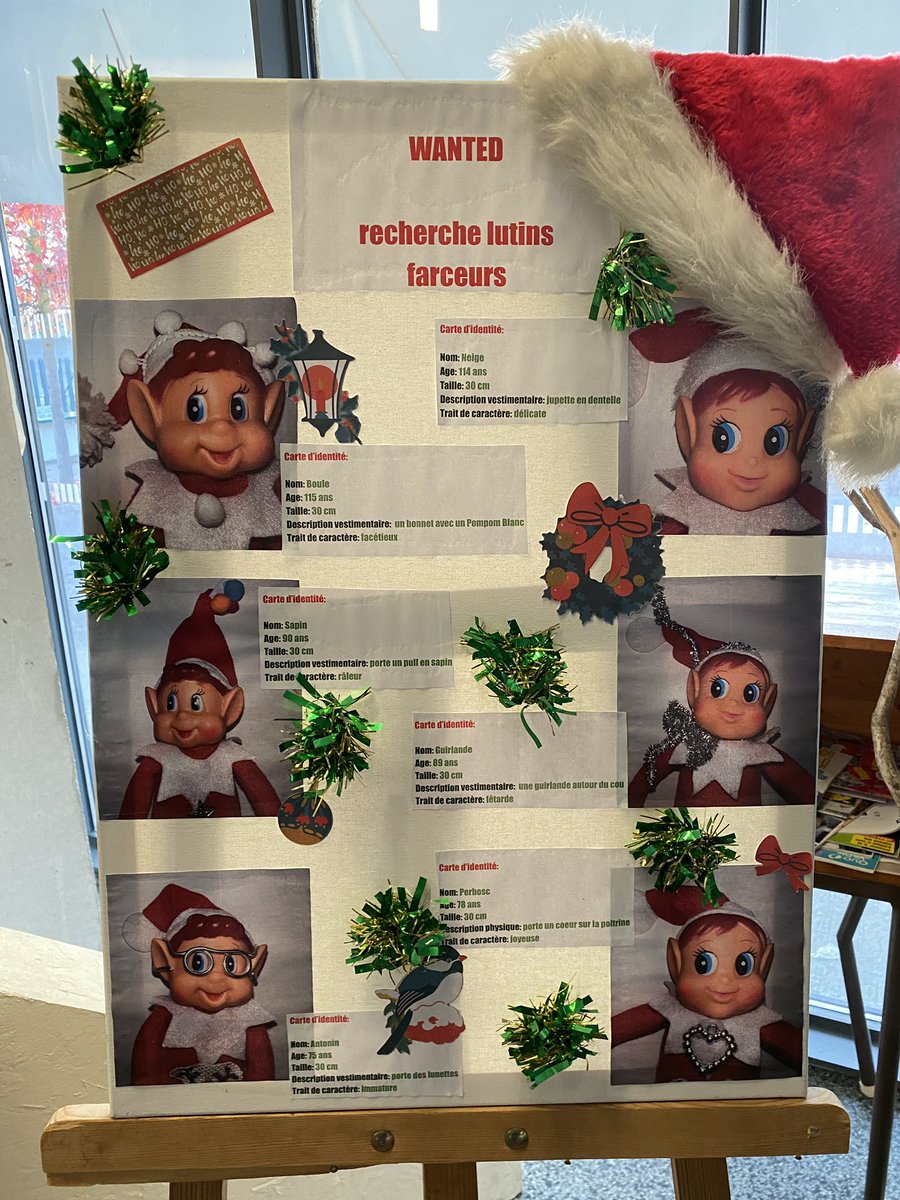 AuteriveCollege's tweet photo. 🎄✨ En décembre, 6 lutins farceurs ont semé la pagaille nocturne @AuteriveCollege ! Guirlandes sur les bureaux, tableaux décorés… leurs aventures ont rassemblé élèves et personnels dans un bel esprit de Noël.
🙏à l’équipe de vie scolaire pour cette magie partagée ! 🎅🎁 https://t.co/V2wchU64cx