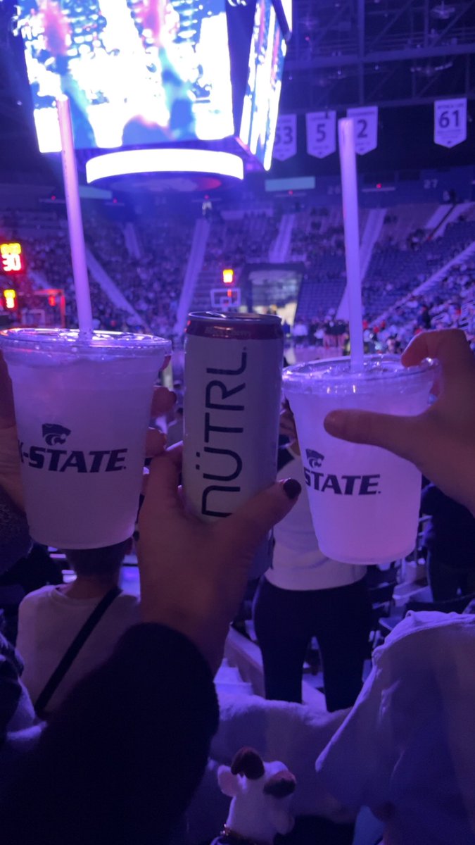 TraciPoore's tweet photo. The women will save us. 💜🏀 @KStateWBB https://t.co/UohH5MXwwE