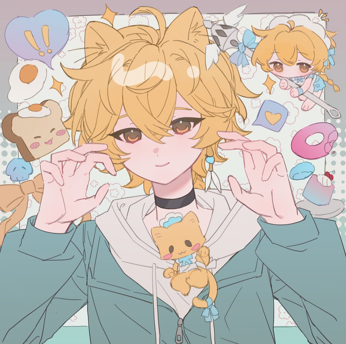 maogu_'s tweet image. #原神 #GenshinImpact  #allaether #Aether 
✨😼✨