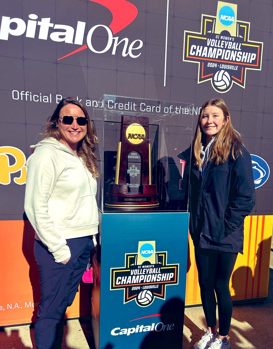 Ready for some amazing volleyball <a href="/LouisvilleVB/">Louisville Volleyball</a> vs <a href="/PennStateVBALL/">Penn State Women’s Volleyball</a> and History making!! Great day for Women’s sports #NCAAVB