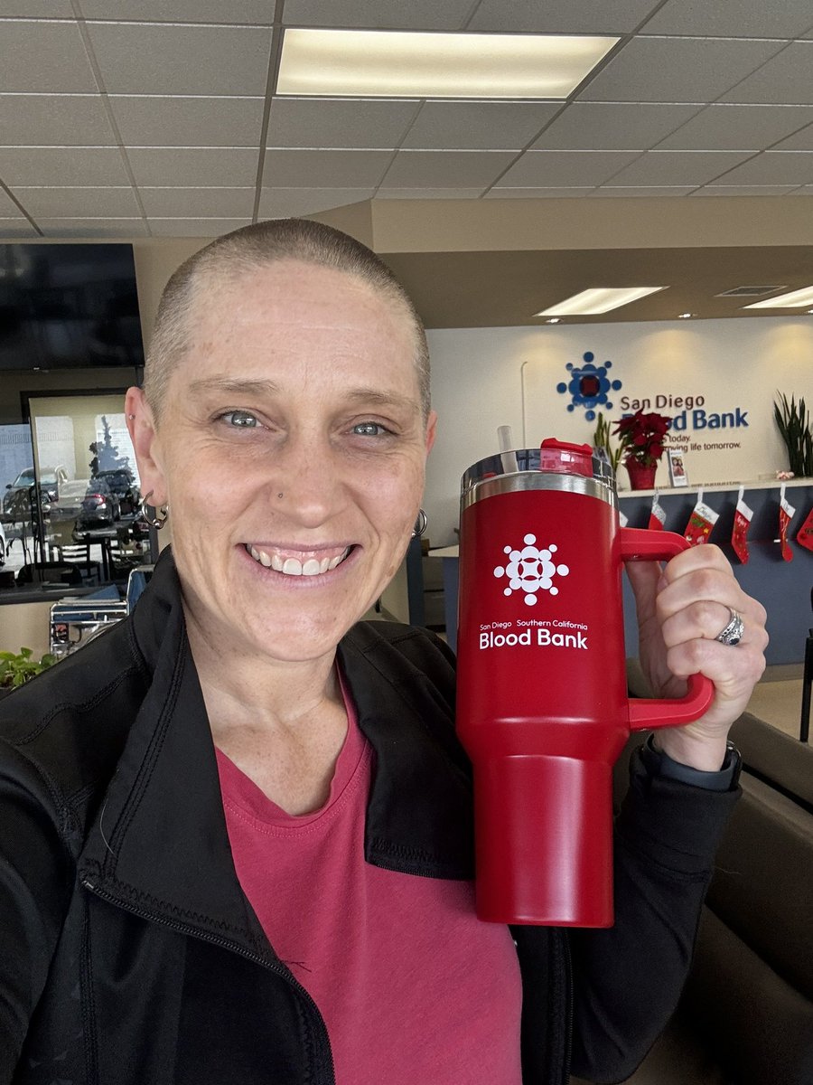 I’ve donated 3 gallons! 🩸
‘Tis the season for giving! 
#doctorswhodonate
#donateblood #savealife 
<a href="/sdbloodbank/">San Diego Blood Bank</a> <a href="/RadyDocs/">RadyDocs</a>
