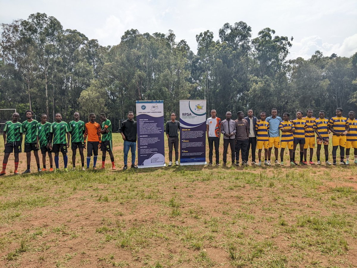 Fabrice25010's tweet photo. Yesterday, at @UR_Huye, @RPSARwanda, in collaboration with the @Uni_Rwanda , launched the #TWESEHAMWE Project theme:"Youth in Action: Leading the Fight Against NCDs." There were football match and free NCDs check up.

Thanks to @RPSARwanda allowed me to organize the event! https://t.co/qE9wC6hbBe