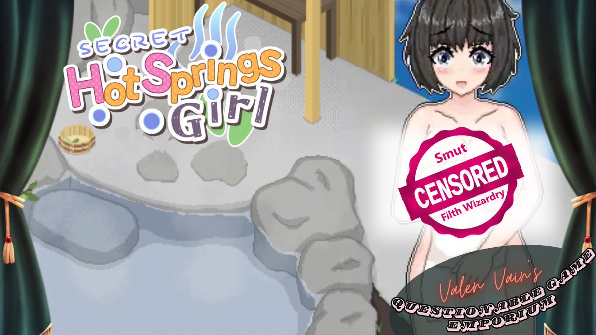 The year is coming to a close. It is the perfect time to unwind and relax. What better way than to visit the local hot springs... only... there is someone there already!

I give you: Secret Hot Springs Girl
- youtu.be/WtbSYjGA6Rk
- fansly.com/valenvainsqge