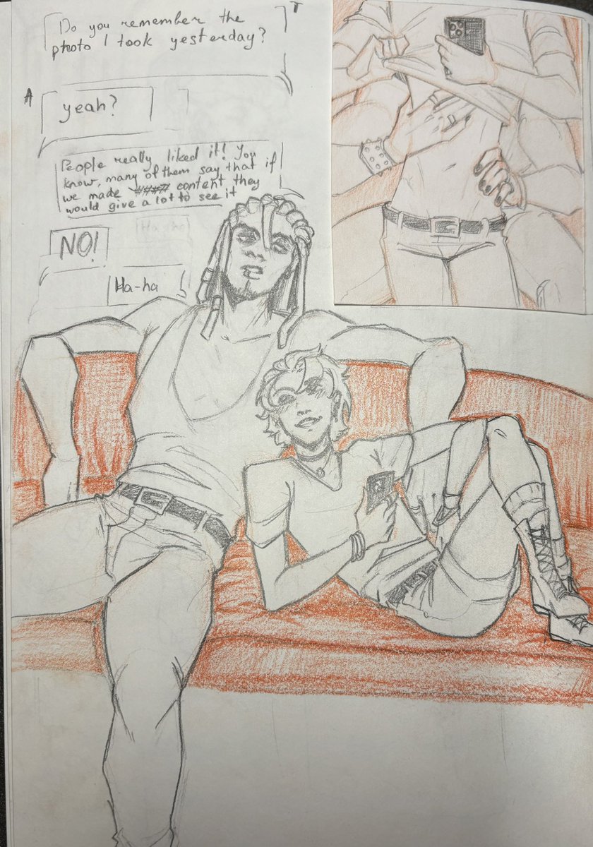 __polownik__'s tweet photo. my old sketches of these two guys + BONUS ✨ACTOR AU✨

#epicthemusical #epicthemusicalfanart 
#telemachus #antinous https://t.co/2tL84SKPPG