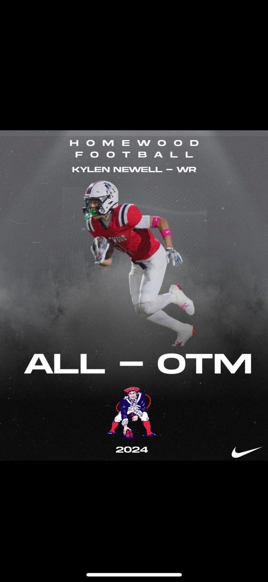 Kylen Newell (@newell_kylen) on Twitter photo ALL STATE WR/ ALL SOUTH METRO/ALL REGION/ ALL OTM/ <a href="/BamaPrepsFB/">BamaPreps</a> <a href="/PrepRedzoneAL/">Prep Redzone Alabama</a> <a href="/HallTechSports1/">Hall-Tech Sports</a> <a href="/HWD_Football/">HOMEWOOD FOOTBALL</a> ALL STATE WR/ ALL SOUTH METRO/ALL REGION/ ALL OTM/ <a href="/BamaPrepsFB/">BamaPreps</a> <a href="/PrepRedzoneAL/">Prep Redzone Alabama</a> <a href="/HallTechSports1/">Hall-Tech Sports</a> <a href="/HWD_Football/">HOMEWOOD FOOTBALL</a>