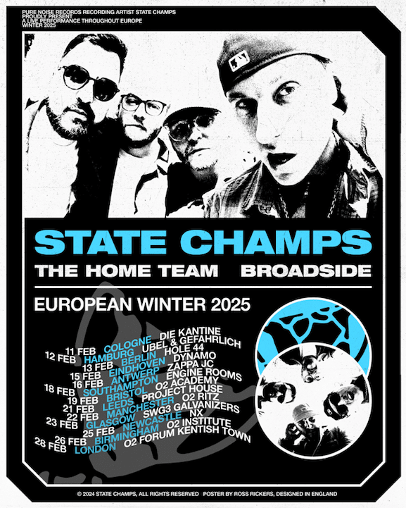 SkepticMono__'s tweet photo. Hey @Broadside_ will you be at the Birmingham show on the @State_Champs tour on 26/02/25? nowhere online says you'll be there apart from the tour poster, just wanted to make sure that you guys will be there :) https://t.co/c43awYxogK