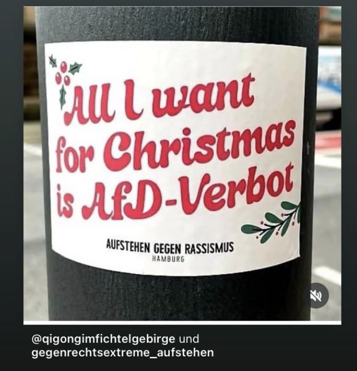 Mein Weihnachtswunsch #AfDVerbotSofort #AfDVerbotJetzt