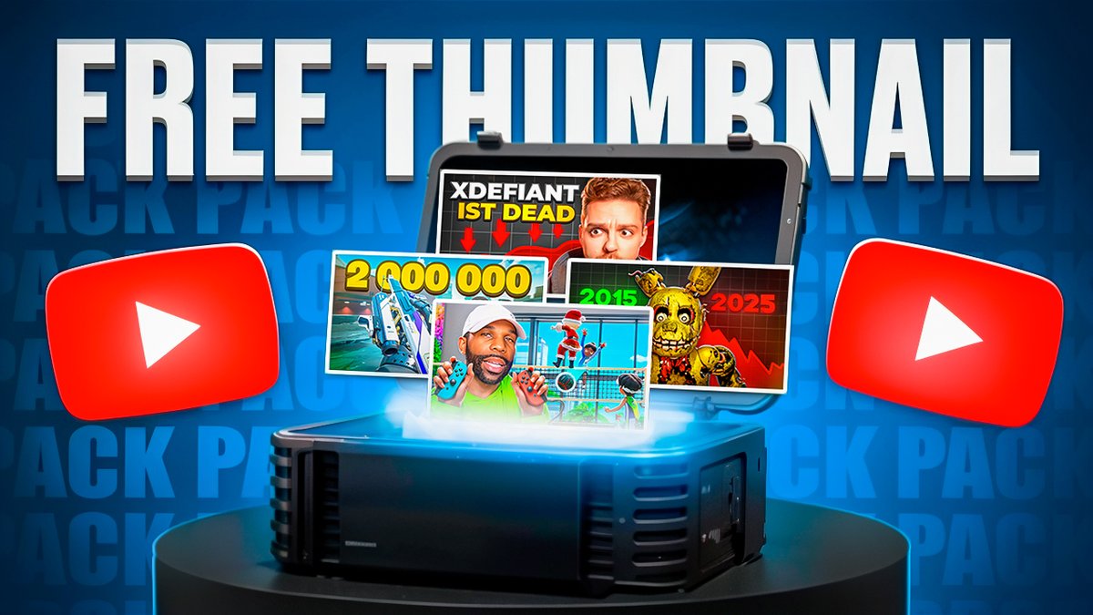 Tomori_DZN's tweet image. FREE THUMBNAIL 🎉

To get your FREE thumbnail, just follow these simple steps:

-Subscribe ✅
-Like 👍
-Repost 🔁
-Comment below with the game you need a thumbnail for 🎮

Get your custom thumbnail now! 💥

#FreeThumbnail #GamingThumbnail #CustomThumbnail #GameArt…