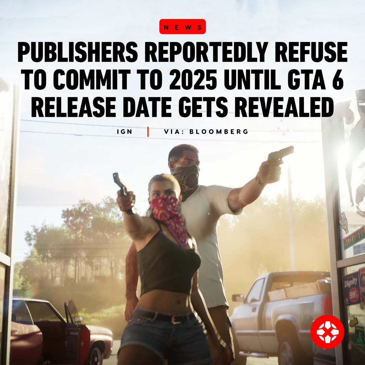 Anticipation for GTA 6 is so high that it's causing ramifications for the rest of the video game industry, with publishers waiting to see if Rockstar will release it in fall 2025 or postpone it to 2026 so they can do the opposite. bit.ly/3ZkNH56