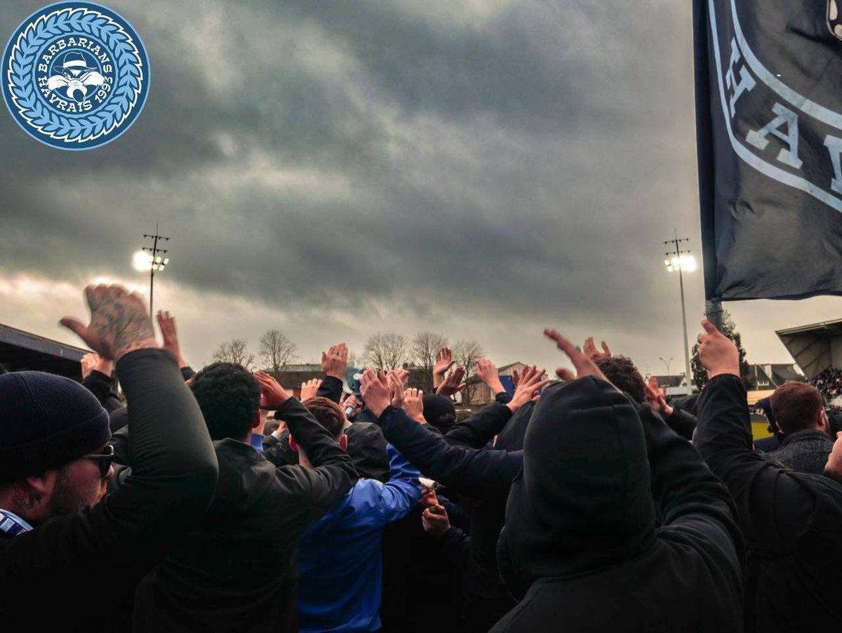 BARBARIANS93's tweet photo. Stade briochin - HAC (cdf) (22/12/24) https://t.co/hQBDDEbszb