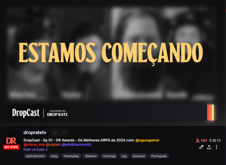 ManoImp's tweet photo. Hoje começa o Drop Cast!
Bora que semana passada foi o episodio piloto e agora vai!
#dropcast https://t.co/sNkV95ZaAi