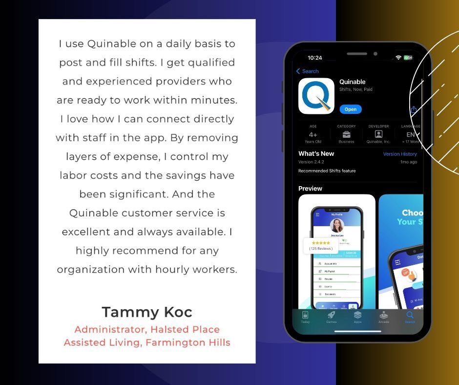 quinable's tweet photo. High fives all around! ๐ Your feedback fuels our fire. Quinable tribe, let's keep the good vibes rolling. ๐ #PositiveVibes #socialmediamarketing #healthcaremarketing #digitalmarketing #CNALife #LPNjobs #CNAjobs #quinable #digitalmarketing #healthcare #staffingapp https://t.co/TEr5hV5WVW