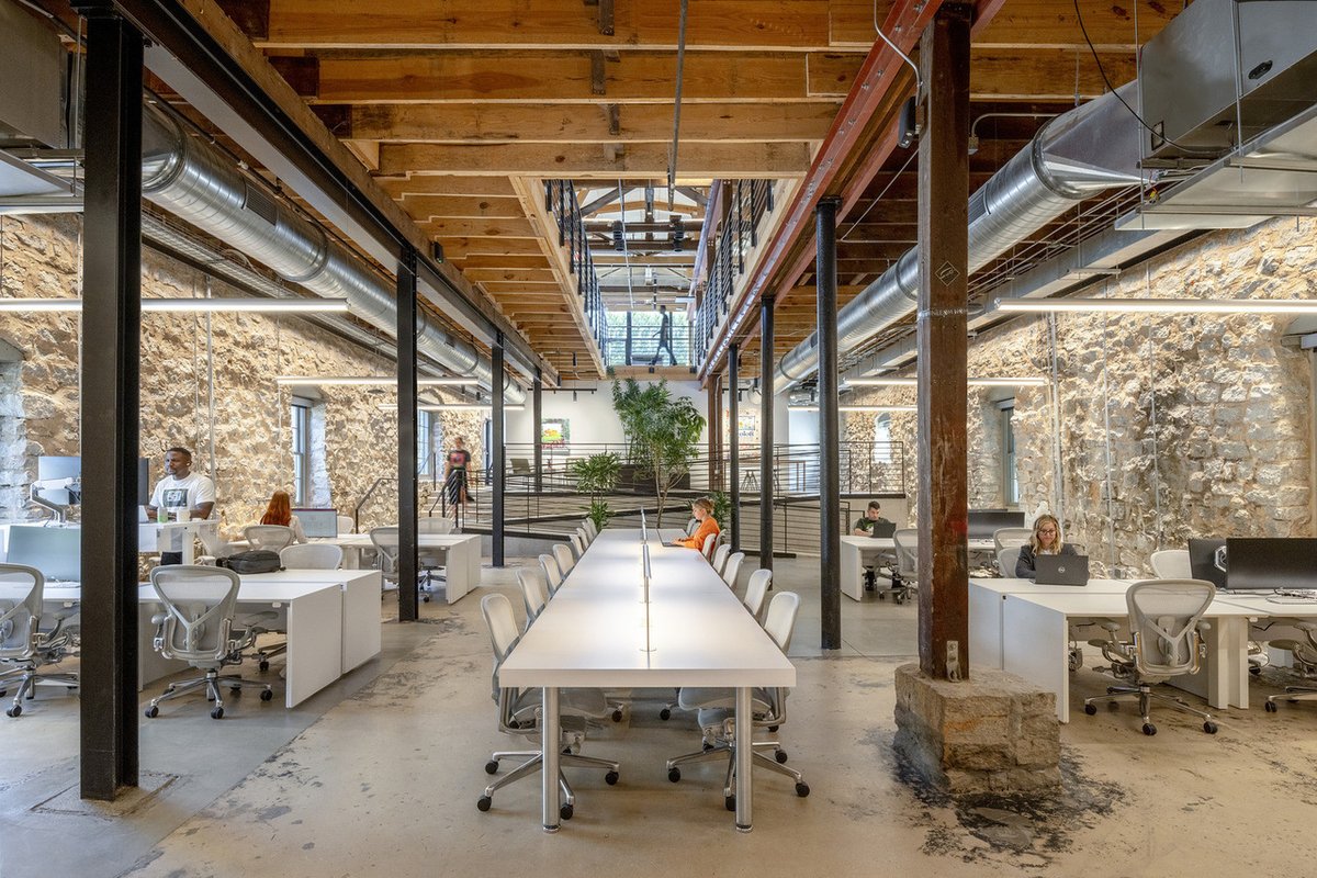 I'm proud to share The Mill has been selected as the overall winner in the Interior-Workplace category of Architect’s Newspaper’s Best of Year Awards.

The project transformed a historic complex with a rich and varied past into a high-end office development for a technology…