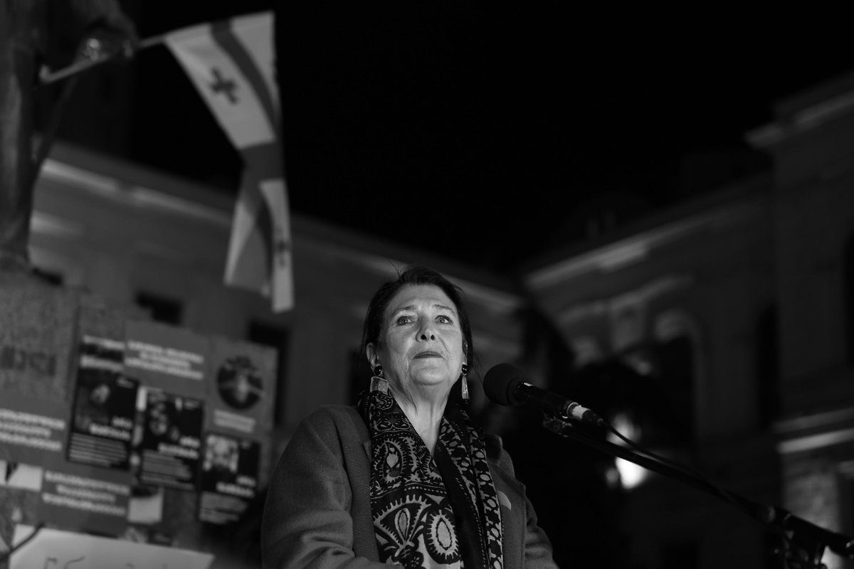 Salome Zourabichvili tweet media