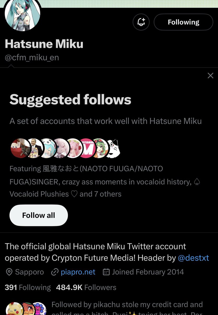 starjamesgames's tweet photo. @Makeship @cfm_miku_en Miku https://t.co/R52oj3osUc
