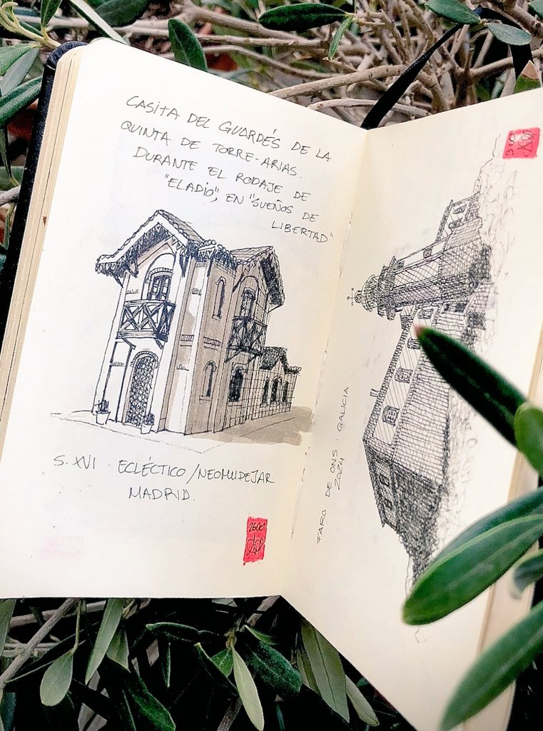 La Quinta de Torre Arias se une a los momentos más "televisivos" del barrio con la serie "Sueños de Libertad", que la utiliza como inigualable localización. 

El precioso dibujo de la antigua casita del guardés es obra de <a href="/LarumbeAlex/">Alex Larumbe</a>, actor de la serie
barriosalvadormadrid.com/momentos-tv/