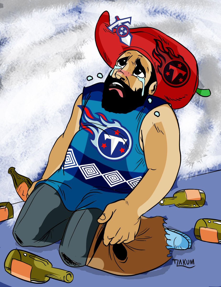 Skullspliter1's tweet photo. At this point every remaining Titans Fan , should be named Fan of The Year 😂😂😂😂😂 , we got the best Fan Base 💪💪 Titans Family 🌶️🌶️🌶️
Love my Team but its been a tough season
#TitanUp #Titans4life https://t.co/mYEn8mpSEy