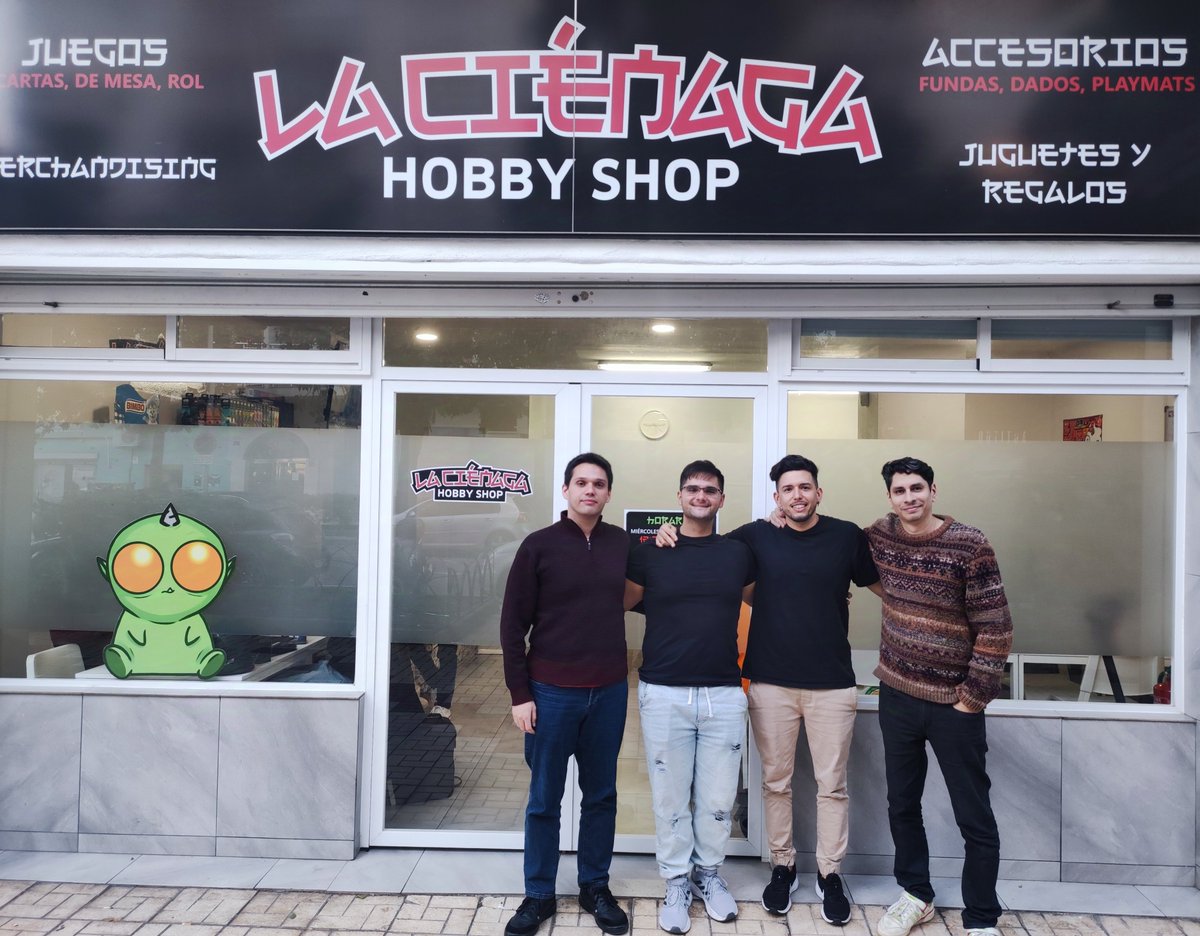 GoatFormatES's tweet photo. ¡Hoy hemos celebrado el GCS Bonanza Tournament! ¡10 jugadores de diferentes ciudades de España se reunieron en @LaCienagaHobby !

Top4:
🥇Sergio con Warrior
🥈Nacho con Chaos Turbo
🥉Alberto con Warrior
🥉Rubén con Chaos Turbo

📊Deck breakdown⬇️ https://t.co/FInmotemKd