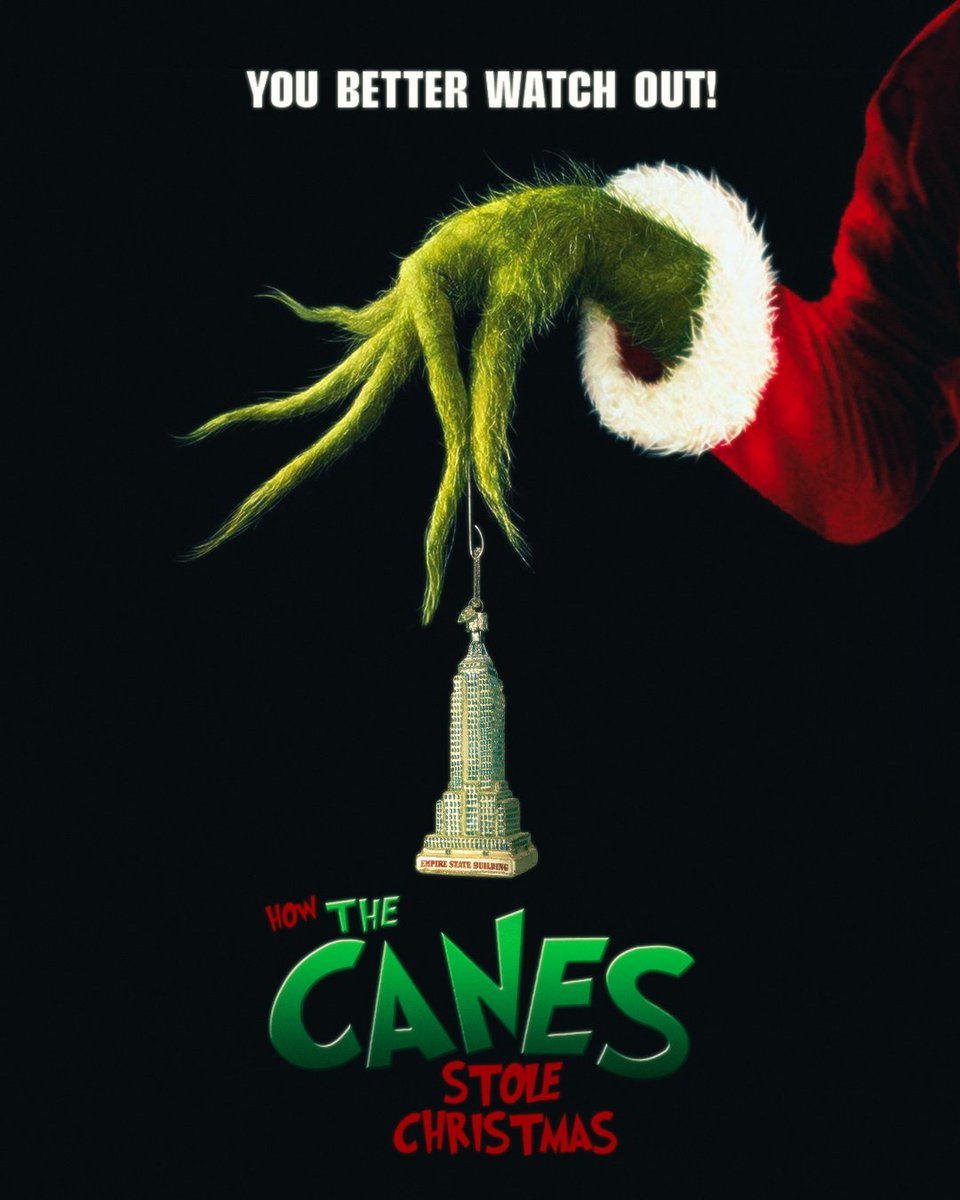 Canes's tweet photo. And we're... (not) sorry https://t.co/OUW0RLaBNt