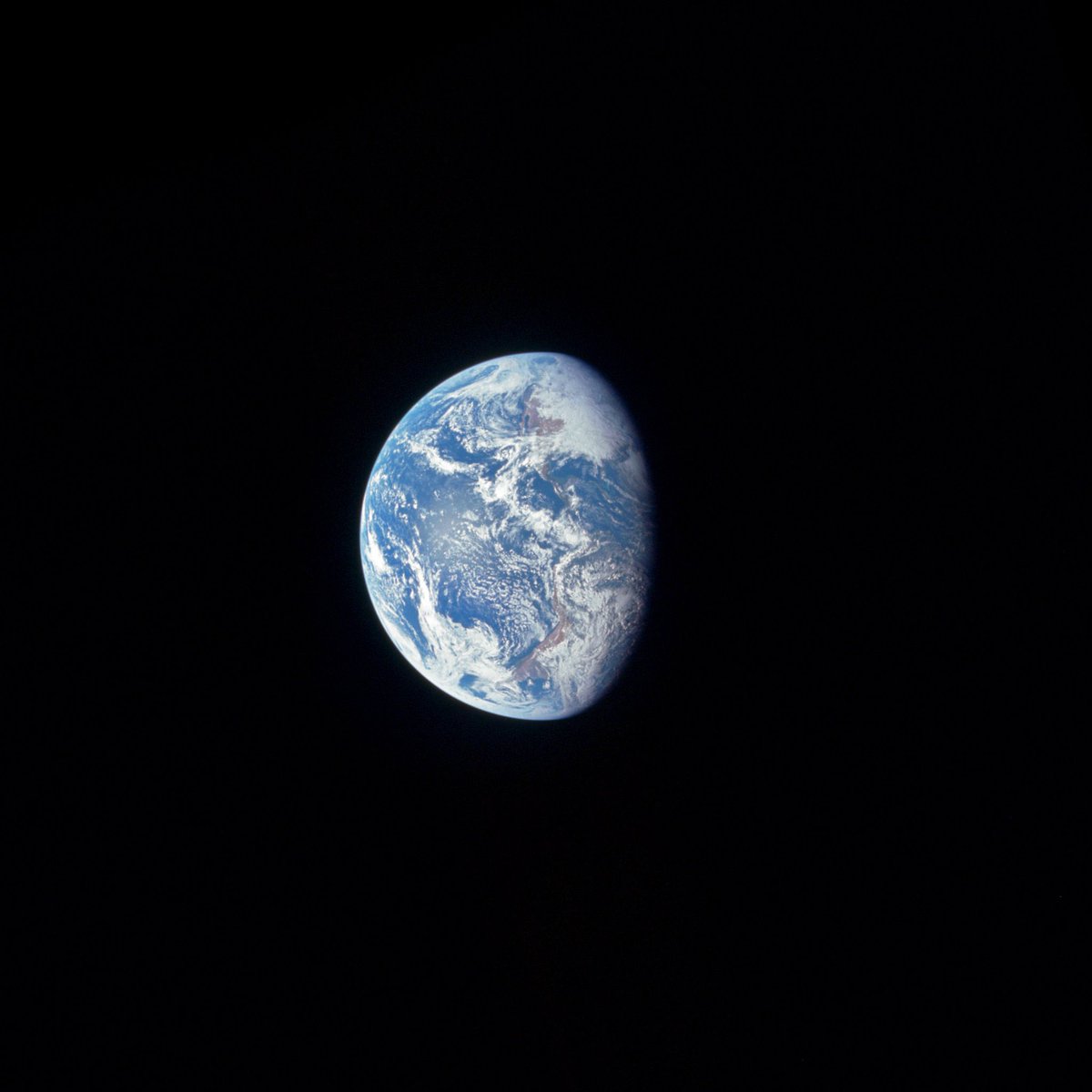 latestinspace's tweet photo. Earth seen on December 21, 1968 during Apollo 8

This was the last time humans traveled farther than low-Earth orbit https://t.co/ZvwpRnYcC4