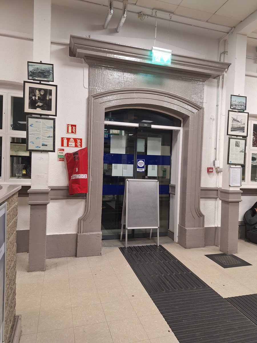 Jeff Chapman (@jeffchapman3) on Twitter photo If this is not a fire exit, it should not have a fire exit sign. End of.
<a href="/IrishRail/">Iarnród Éireann</a> <a href="/westmeathcoco/">Westmeath County Council</a> <a href="/FireSafetyIre/">Fire Safety Ireland</a> If this is not a fire exit, it should not have a fire exit sign. End of.
<a href="/IrishRail/">Iarnród Éireann</a> <a href="/westmeathcoco/">Westmeath County Council</a> <a href="/FireSafetyIre/">Fire Safety Ireland</a>