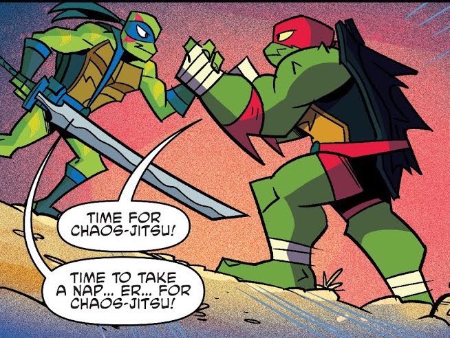 kleblep's tweet photo. leo in the comics :] he’s so silly https://t.co/zfwmgnHra1