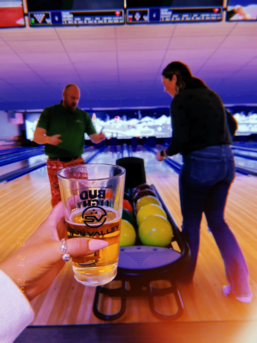 Turns out I’m not great at bowling, but I am great having a real good time 🎳