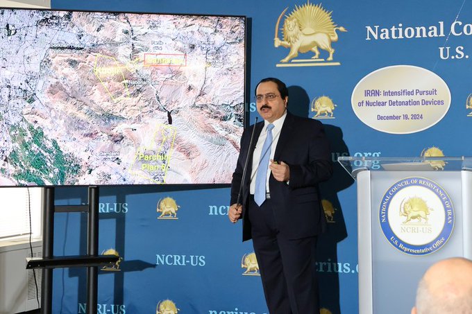 Iranfarda461448's tweet photo. @Maryam_Rajavi_A تعمل إيران على تطوير القدرة على تفجير الأسلحة النووية.
#NuclearThreat #Time4FirmIranPolicy #SecretOperations https://t.co/SCD0W6YKi4